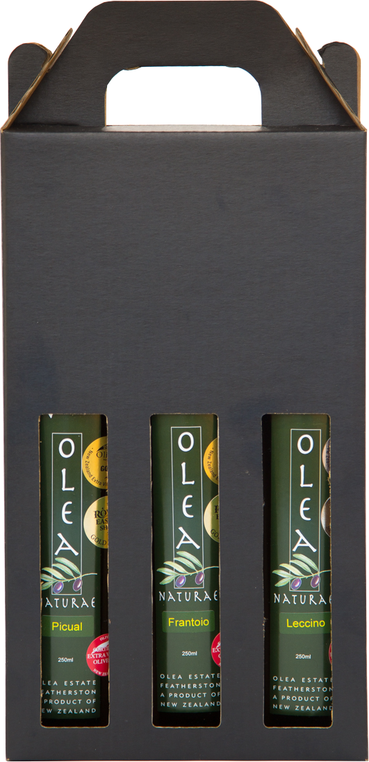 Olea Estate Extra Virgin Olive Oil - 3 x 250 ml Gift Box
